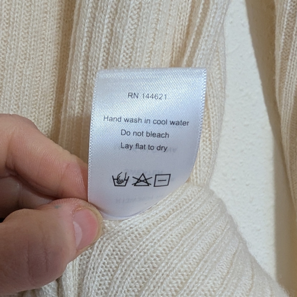 R13 Distressed Cashmere Sweater Oversized XS - Picture 11 of 11